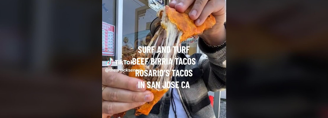 San Jose TikTokers say Rosario's Tacos is "Bussin'" serving authentic quesabirria tacos