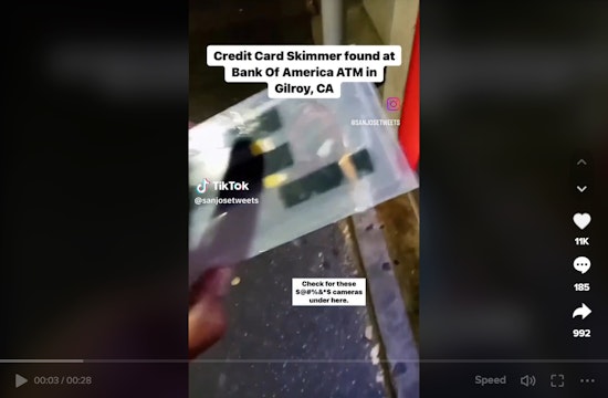 TikToker exposes potentially rising credit card skimmers scam in San Jose and Gilroy