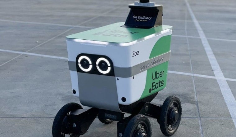 Uber Eats Expands Delivery by Self-Driving Rovers in San Jose