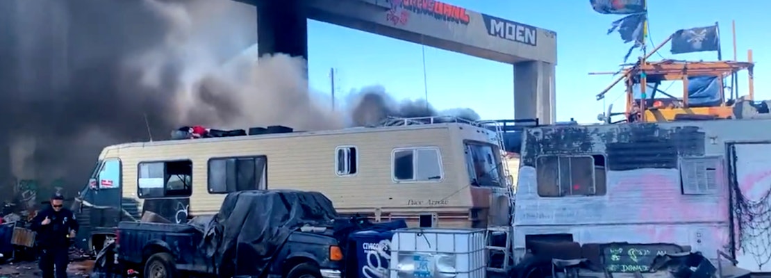 Oakland removes last of the Wood Street Commons encampment following years of controversy