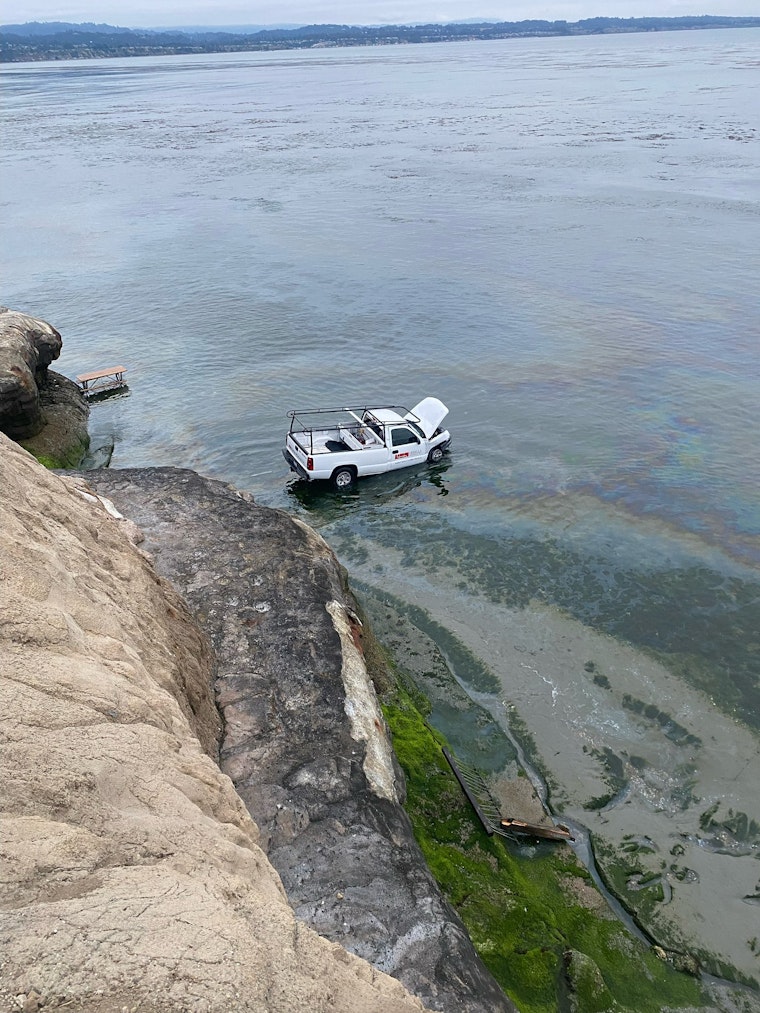 San Jose Man Drives Off Santa Cruz Cliff, Suspected DUI