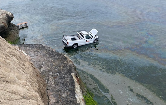 San Jose Man Drives Off Santa Cruz Cliff, Suspected DUI