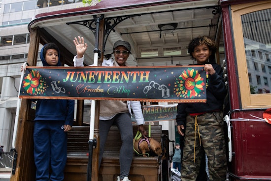 San Francisco Celebrated Its First Official Juneteenth Parade on Saturday