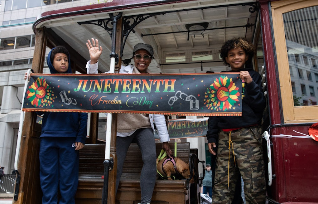San Francisco Celebrated Its First Official Juneteenth Parade on Saturday