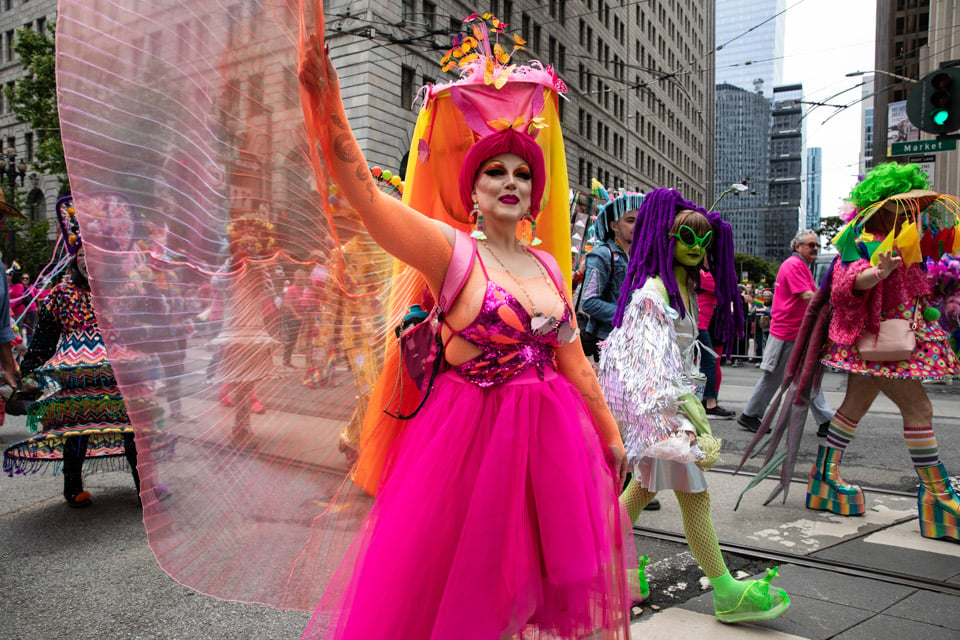 53rd Annual San Francisco Pride Parade Reflects the Pride and Protest