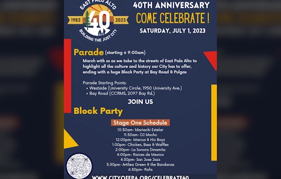 East Palo Alto Celebrates 40th Incorporation Anniversary with Block Party & Parade Extravaganza
