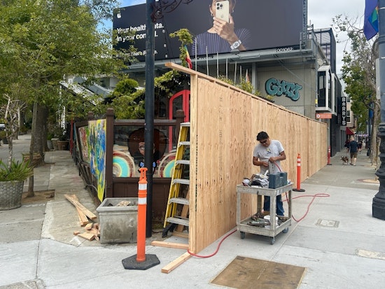 Reopening of Castro's Cafe Flore Delayed as Construction Begins