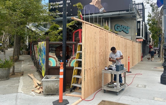 Reopening of Castro's Cafe Flore Delayed as Construction Begins
