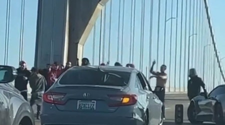 Footage Shows Bay Bridge Illegally Shut Down to Film Music Video; It's Not The First Time