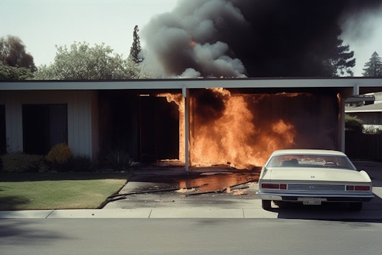 Historic MidCenMod Eichler Structure in Palo Alto Hit by Garage Fire
