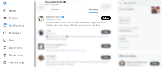 Draymond Green Followed by Houston Rockets Twitter Account: A Sign of a Possible Roster Move