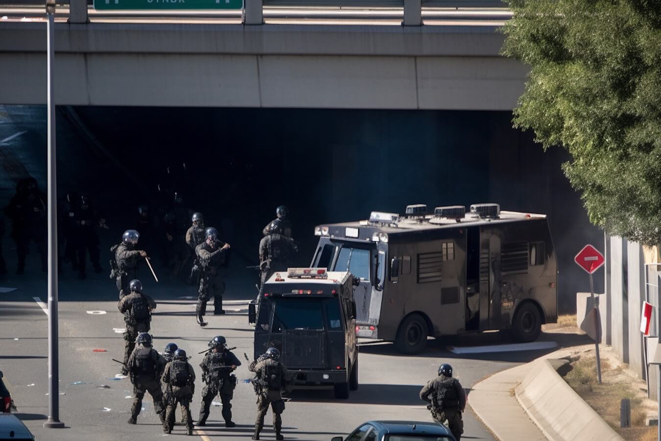 Multi-Hour Armed Standoff At Oakland Coliseum BART Station Causes