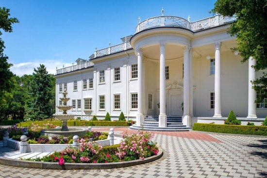 Own this $38.9M Replica of the White House with its Storied Past in Hillsborough at 401 El Cerrito Ave