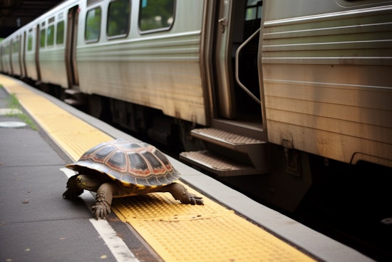 Union City BART Station Ground to a Halt for Turtle Rescue Mission Last Week
