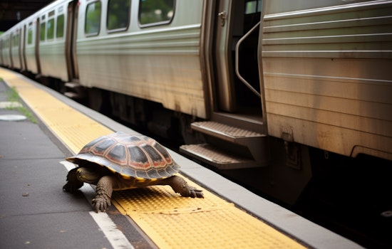 Union City BART Station Ground to a Halt for Turtle Rescue Mission Last Week