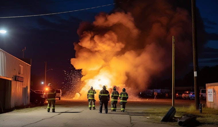 Update: Suspect Arrested - San Jose Public Storage Explodes; Subsequent 3-Alarm Fire Now Contained