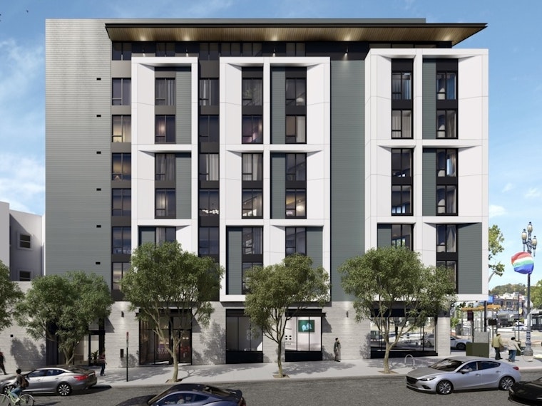 Resubmitted Market & Sanchez Condo Building Adds Two Floors & Starbucks on Ground Floor