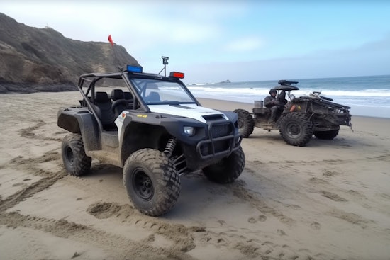 3 Beach Patrol Police Officers Injured in UTV Rollover at La Jolla Shores