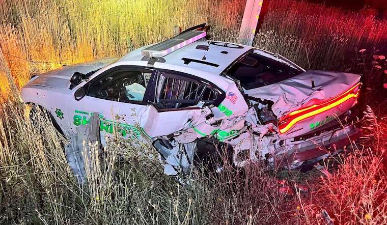 Sonoma Deputy Injured in DUI Crash