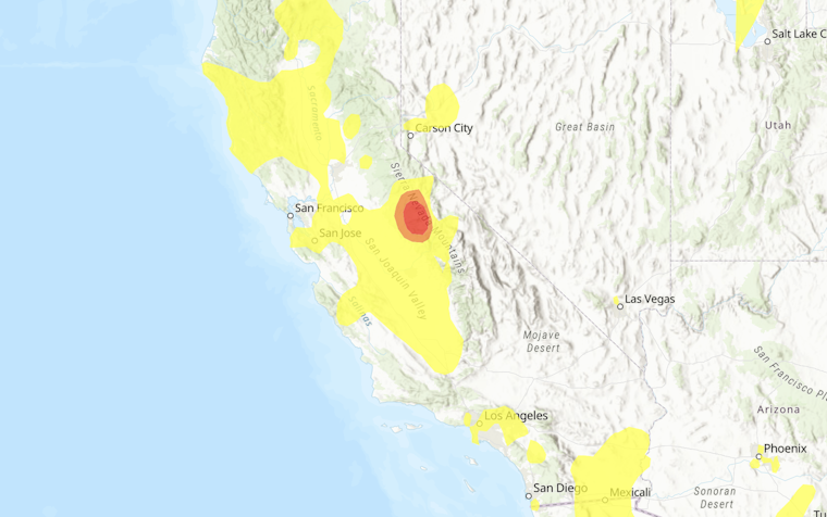 Bay Area Gripped by Hazy Skies: Air Quality Advisory Issued as Oregon Wildfire Smoke Drifts In