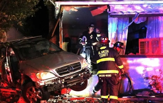 San Leandro Home Rocked after SUV Plows into its Walls