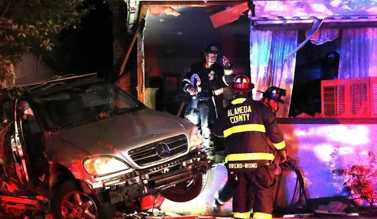 San Leandro Home Rocked after SUV Plows into its Walls