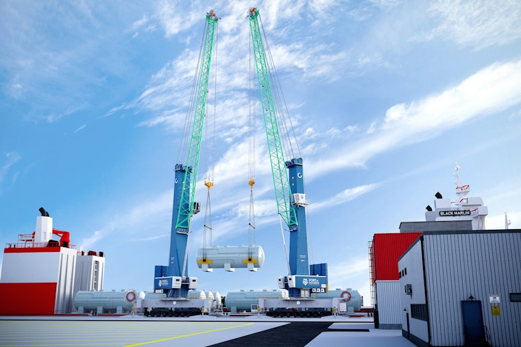 All-Electric Cranes at Port of San Diego The First of Their Kind in North America