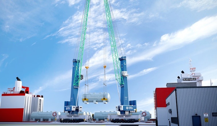 All-Electric Cranes at Port of San Diego The First of Their Kind in North America