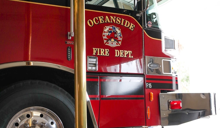 Devastating Fire at Oceanside Duplex Leaves Six Homeless Including Children, As Swift Action of Firefighters Prevent Injuries