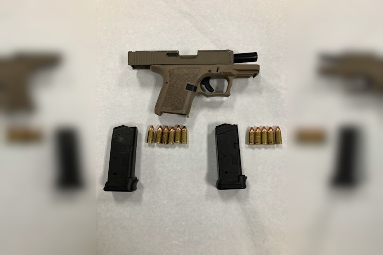 Ghost Gun Possession & Reckless Discharge Charges, As Parolee Arrested in Downtown San Rafael Shooting
