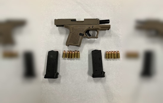 Ghost Gun Possession & Reckless Discharge Charges, As Parolee Arrested in Downtown San Rafael Shooting