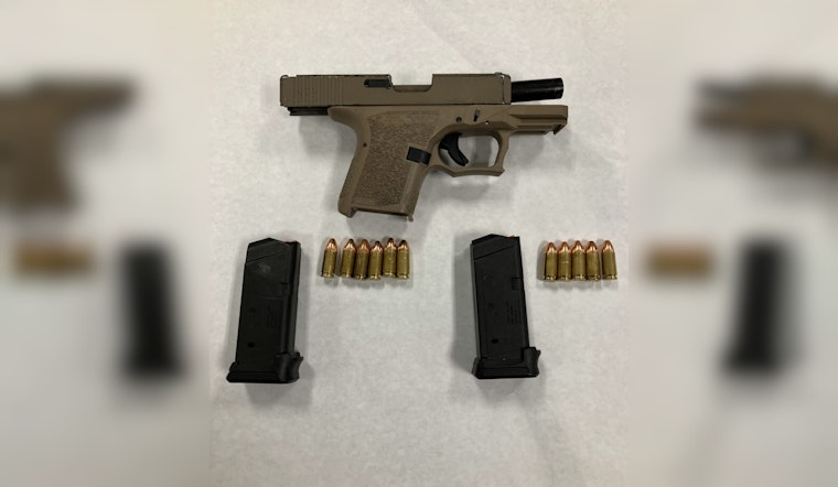 Ghost Gun Possession & Reckless Discharge Charges, As Parolee Arrested in Downtown San Rafael Shooting