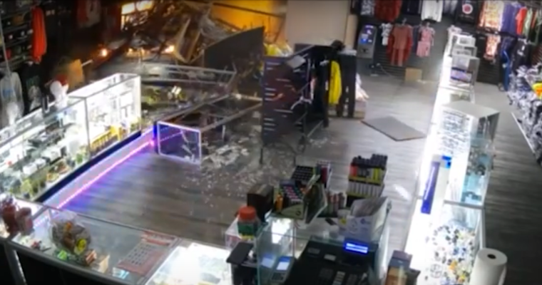 Video: Brazen San Jose Thieves Smash and Dash: Smoke Shops Feel the Heat