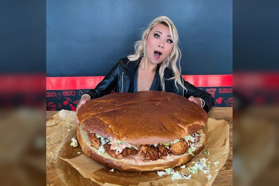 Known for Largest Fried Chicken Sandwich in the World, TikTok-Famed Red Chickz Bring Nashville to Carlsbad