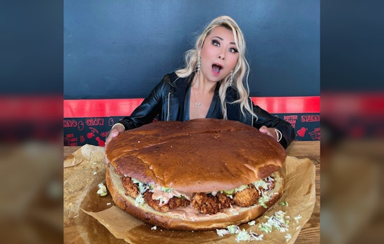 Known for Largest Fried Chicken Sandwich in the World, TikTok-Famed Red Chickz Bring Nashville to Carlsbad