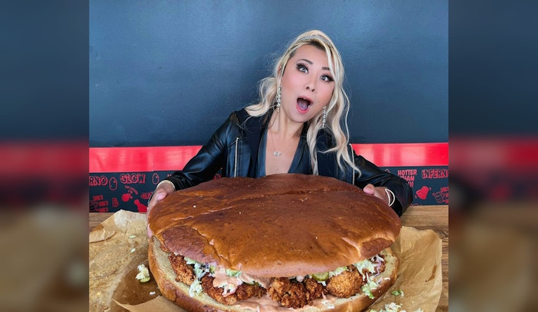 Known for Largest Fried Chicken Sandwich in the World, TikTok-Famed Red Chickz Bring Nashville to Carlsbad