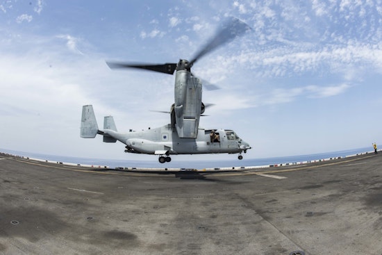 Last Year's Fatal Marine Osprey Crash in San Diego Attributed to Unpreventable Mechanical Malfunction: Report