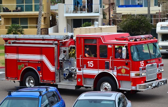 Oceanside Fires Threatened Businesses While Potrero Brush Fire Approached Border; Both Largely Halted