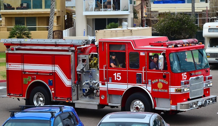 Oceanside Fires Threatened Businesses While Potrero Brush Fire Approached Border; Both Largely Halted