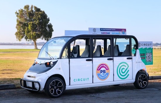 San Diego's Free Electric Shuttle Service Kicks Off at Pacific Beach