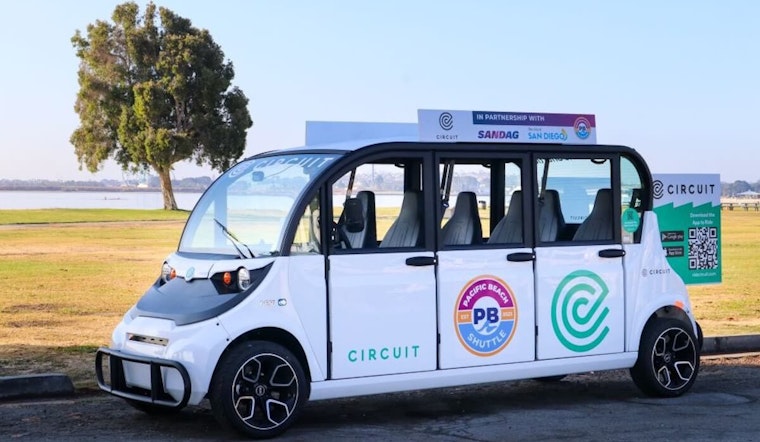 San Diego's Free Electric Shuttle Service Kicks Off at Pacific Beach