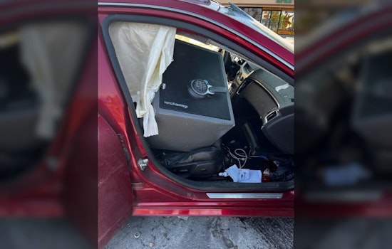 Teens Burglarize 10 Escondido Business, Draw Police into High-Speed Chase, Then Crashed Cadillac into Tree