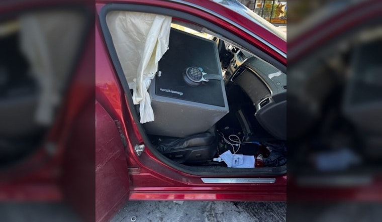 Teens Burglarize 10 Escondido Business, Draw Police into High-Speed Chase, Then Crashed Cadillac into Tree