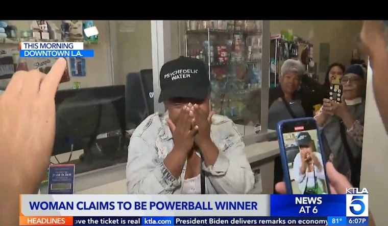 VIDEO: 'Billionaire' Powerball 'Winner' in LA Allegedly a Fake; Exposed as TV-Chasing Impostor