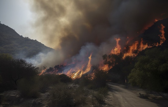 184-Acre "Bunnie Fire" Ravages Ramona, Forces Frantic Evacuations