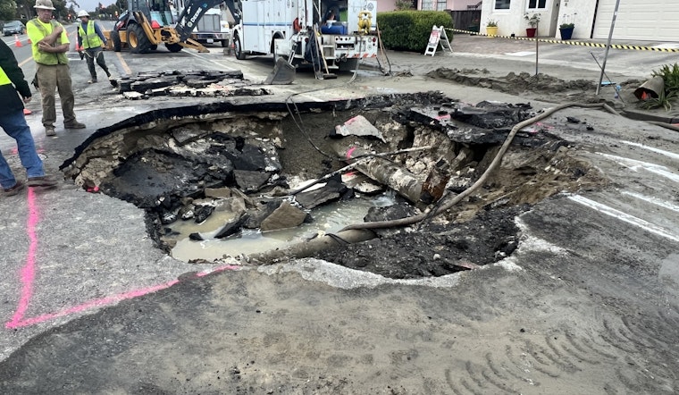 East Bay Sinkhole Fiascos Cause Water Woes and Road Havoc