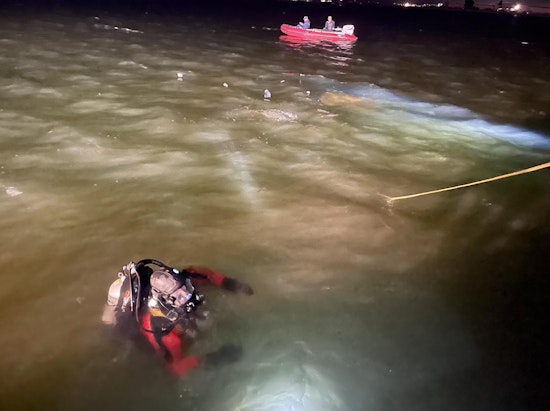 Unconscious Man Pulled From Submerged Car Near Oakland at Seaplane Lagoon
