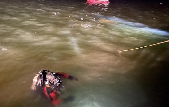 Unconscious Man Pulled From Submerged Car Near Oakland at Seaplane Lagoon