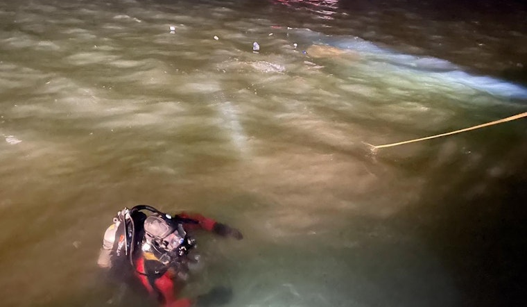 Unconscious Man Pulled From Submerged Car Near Oakland at Seaplane Lagoon