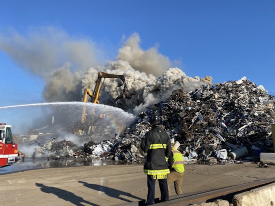 Update: Fiery Fiasco at Port of Oakland: Schnitzer Steel Blaze Rages On, Air Quality Concerns Arise